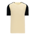 Athletic Knit V-Neck Baseball Jersey with Contrasting Shoulders (BA1375)